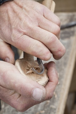 Mark Carving A Pen